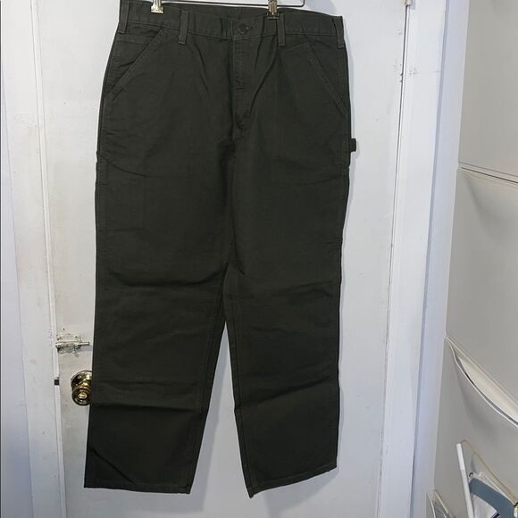 CARHARTT B11 Moss Green Work Pants- 36x30 NWOT - Picture 2 of 9